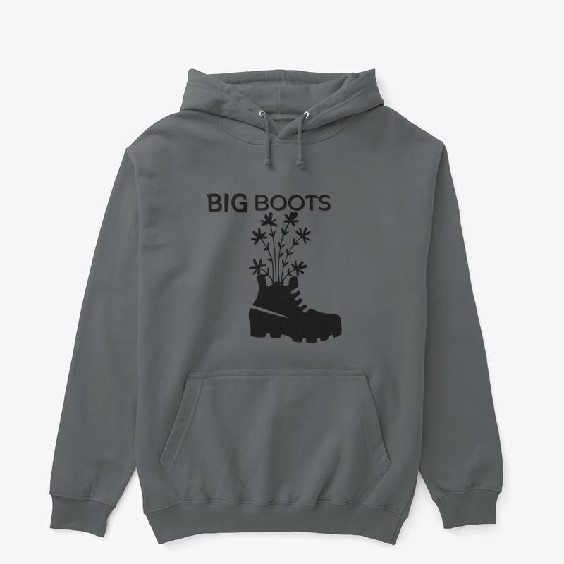 big boots hoodie