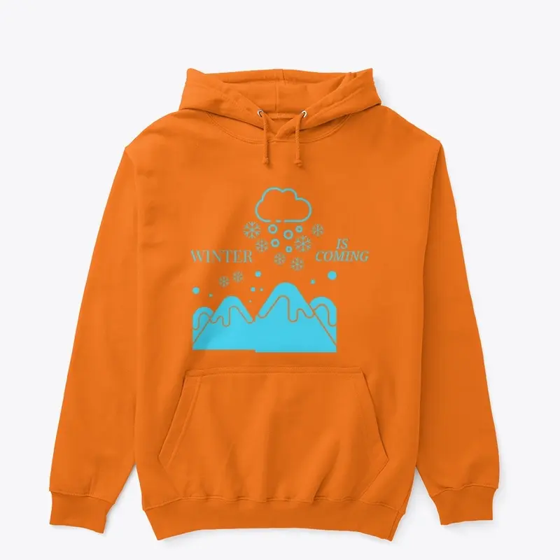 winter design hoodie