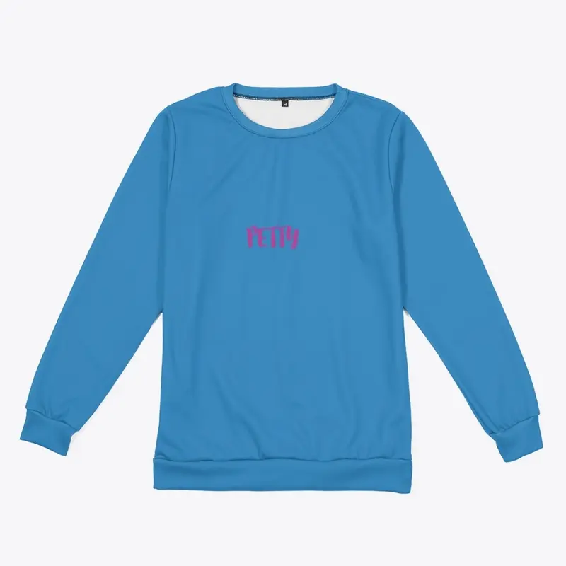 petty design printed sweatshirt 